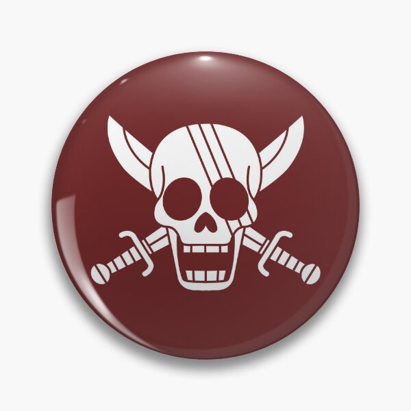 Item preview, Red Hair Pirates Jolly Roger 11 designed and sold by jimjimfuria.