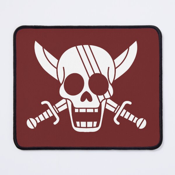 Item preview, Red Hair Pirates Jolly Roger 11 designed and sold by jimjimfuria.