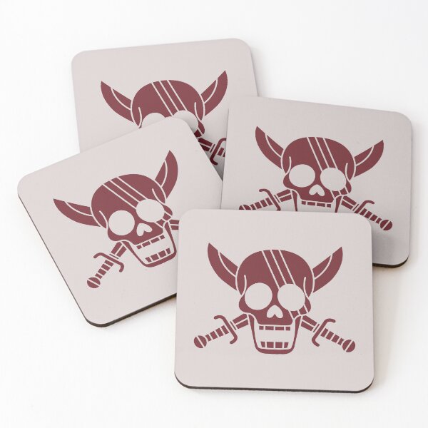 Item preview, Red Hair Pirates Jolly Roger 12 designed and sold by jimjimfuria.