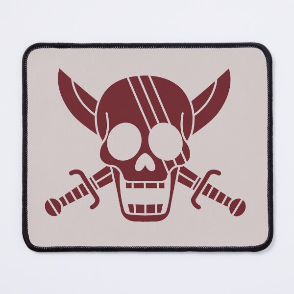 Item preview, Red Hair Pirates Jolly Roger 12 designed and sold by jimjimfuria.