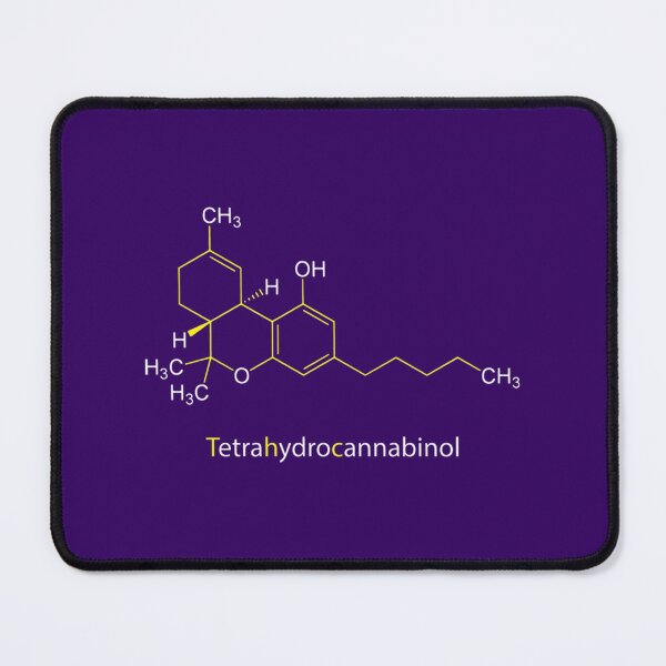 Item preview, Tetrahydrocannabinol Chemical Structure | PERFECT GIFT FOR YOU AND FRIENDS designed and sold by TiyanaLapanne.