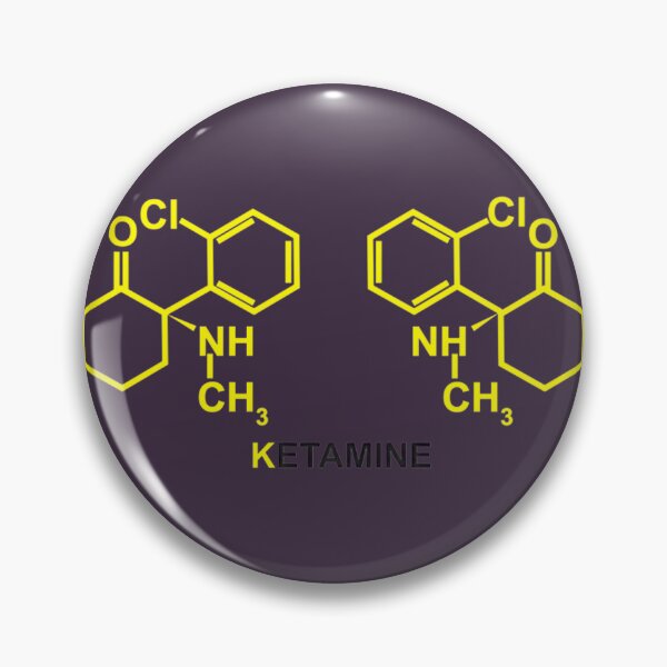 Item preview, Ketamine Chemical Structure Yellow | PERFECT GIFT FOR YOU AND FRIENDS designed and sold by TiyanaLapanne.
