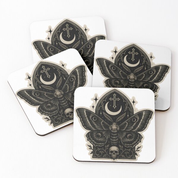 Item preview, Gothic Lunar Moth designed and sold by Veltrix-Studios.