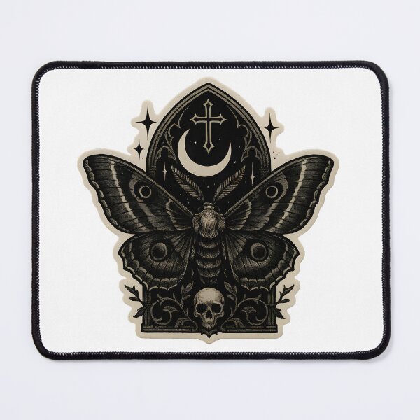 Item preview, Gothic Lunar Moth designed and sold by Veltrix-Studios.