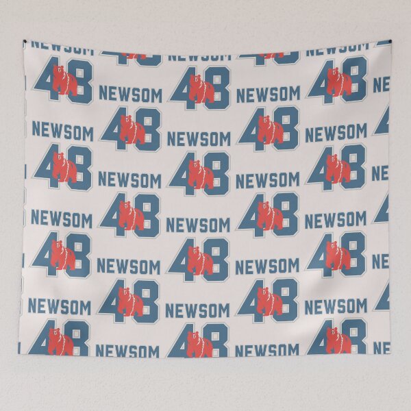 Item preview, Newsom the California  Bear for president 48th of America 2028 designed and sold by erozzz.