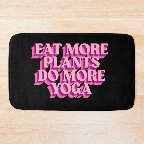Item preview, Eat More Plants, Do More Yoga | Healthy Living designed and sold by GartenIdeen.