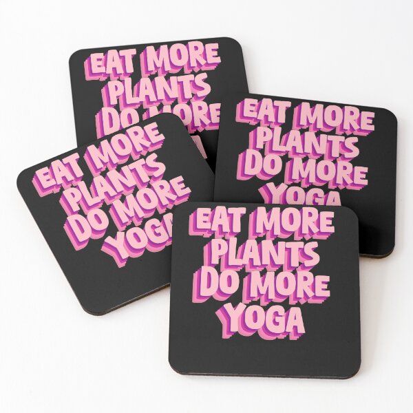 Item preview, Eat More Plants, Do More Yoga | Healthy Living designed and sold by GartenIdeen.