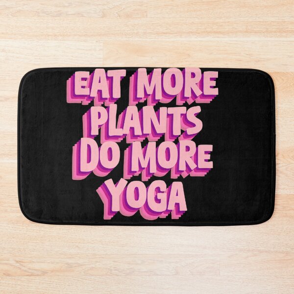Item preview, Eat More Plants, Do More Yoga | Healthy Living designed and sold by GartenIdeen.