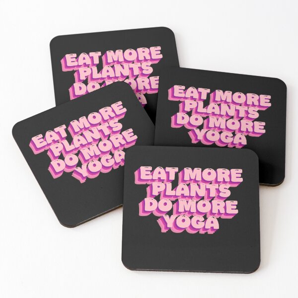 Item preview, Eat More Plants, Do More Yoga | Healthy Living designed and sold by GartenIdeen.