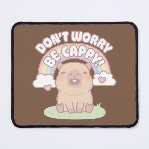 Item preview, Don't Worry Be Cappy Capybara Rainbow | PERFECT GIFT FOR YOU AND FRIENDS designed and sold by TifaniMullen.
