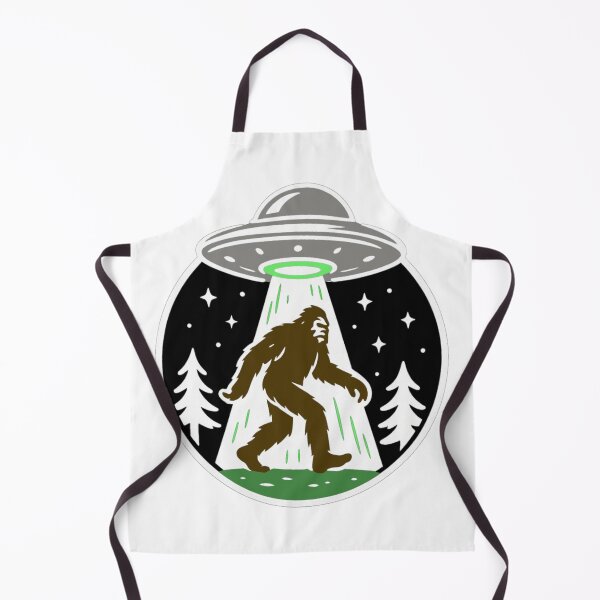 Item preview, Sasquatch Alien Abduction | UFO, Cryptid, and Paranormal Art designed and sold by TheDopamineShop.