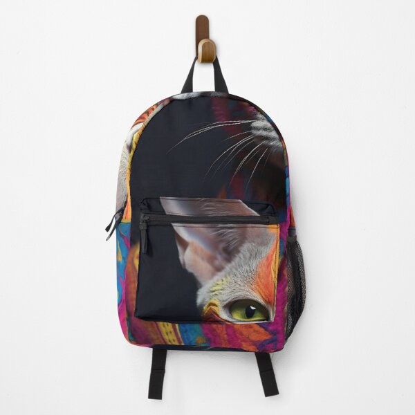 Item preview, Portrait of a Cat with fancy makeup and clothes designed and sold by anytka.