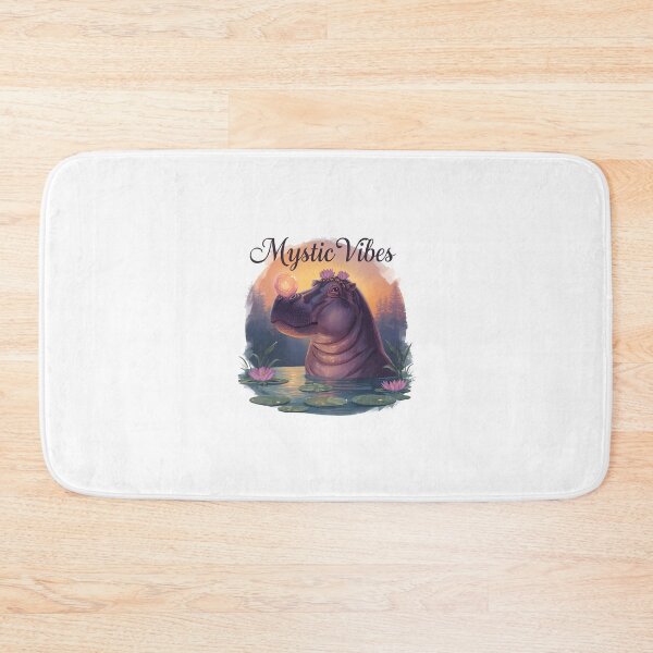 Item preview, "Mystic Vibes" Enchanted Hippo designed and sold by MemGraphicss.