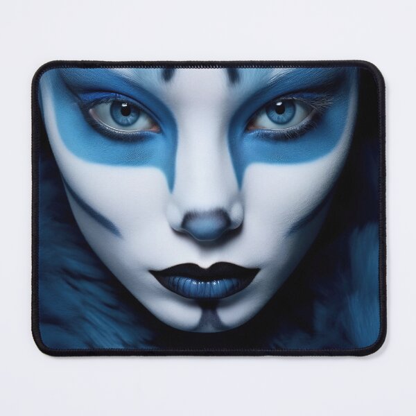 Item preview, Portrait of a Catwoman with fancy makeup and clothes designed and sold by anytka.