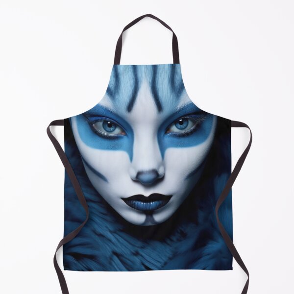 Item preview, Portrait of a Catwoman with fancy makeup and clothes designed and sold by anytka.