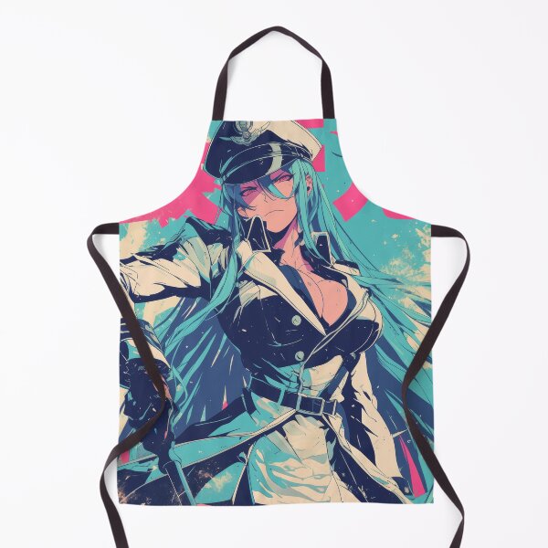 Item preview, Esdeath Ice Blue Funk Pink designed and sold by AnimeArsenalPrints.