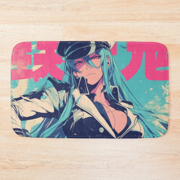 Item preview, Esdeath Ice Blue Funk Pink  designed and sold by AnimeArsenalPrints.