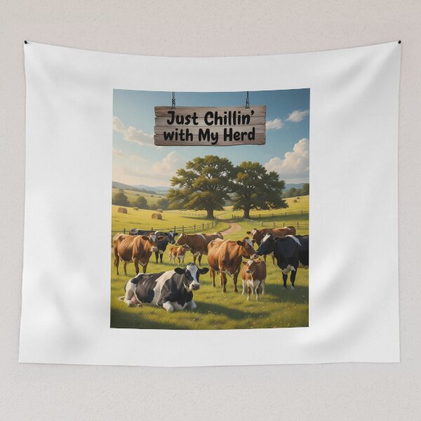 Item preview, Just Chillin with my Herd designed and sold by LTStudioArts.