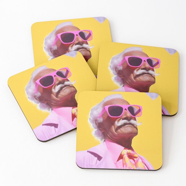 Item preview, Stylish Senior Man in Vibrant Attire designed and sold by anytka.