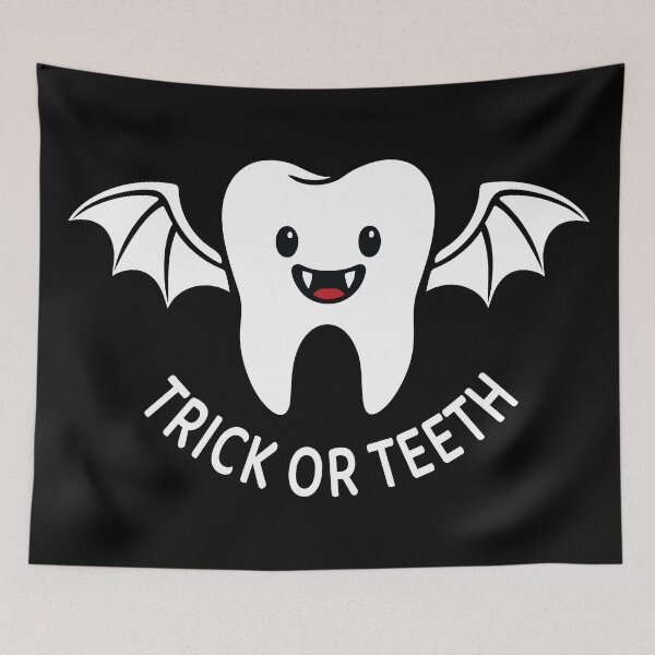 Item preview, Vampire Tooth – Spooky Halloween Dental Design for Dentists and Hygienists | Dental Squad  designed and sold by LadyInEverGreen.