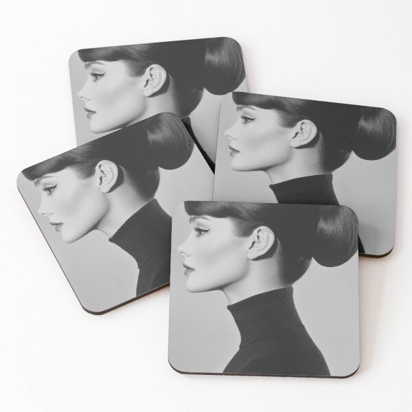 Item preview, Stylish woman with a bun designed and sold by anytka.