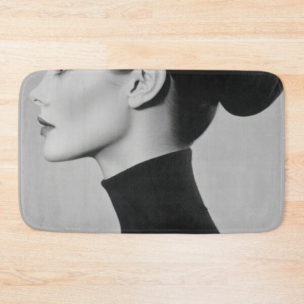Item preview, Stylish woman with a bun designed and sold by anytka.