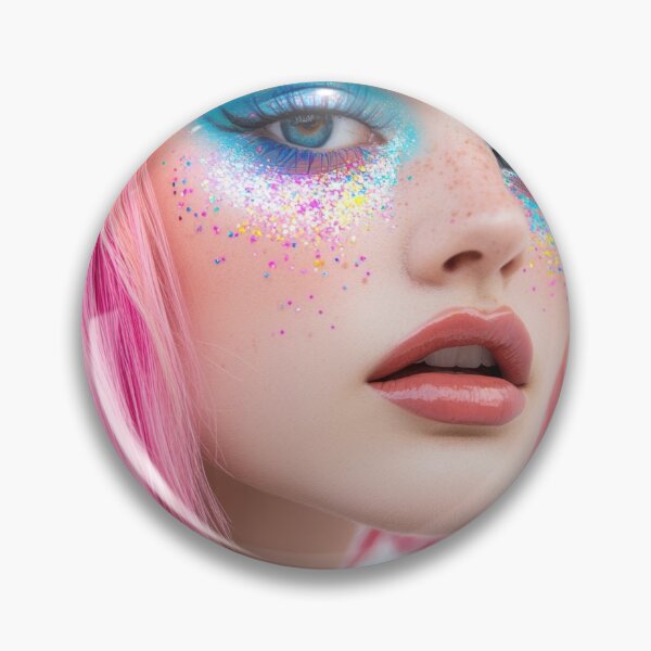 Item preview, Vibrant hair and makeup designed and sold by anytka.