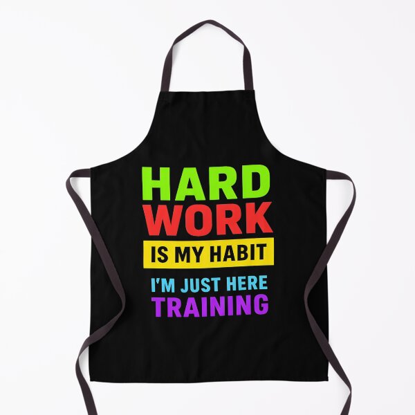 Item preview, MOTIVATIONAL QUOTE - HARD WORK IS MY HABIT designed and sold by KISHNAY-FASHION.
