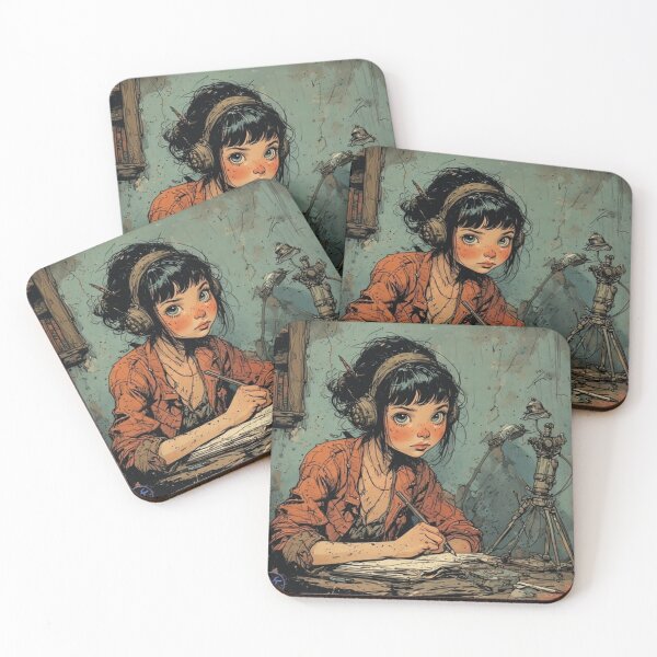 Item preview, "Inventor Girl — The Sound of Genius" by NegarTv Designs designed and sold by NegarTv Designs.