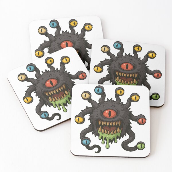 Item preview, Cartoon Beholder Monster - Dungeons & Dragons Inspired Art designed and sold by NeuStudio.