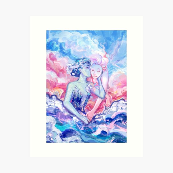 Sea and Sky Art Print