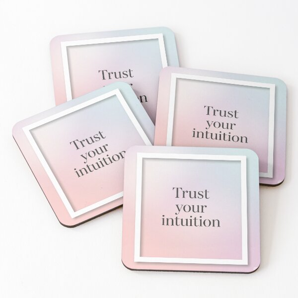 Item preview, Trust Your Intuition - Minimalist Affirmation Art designed and sold by GabrielaNavas.
