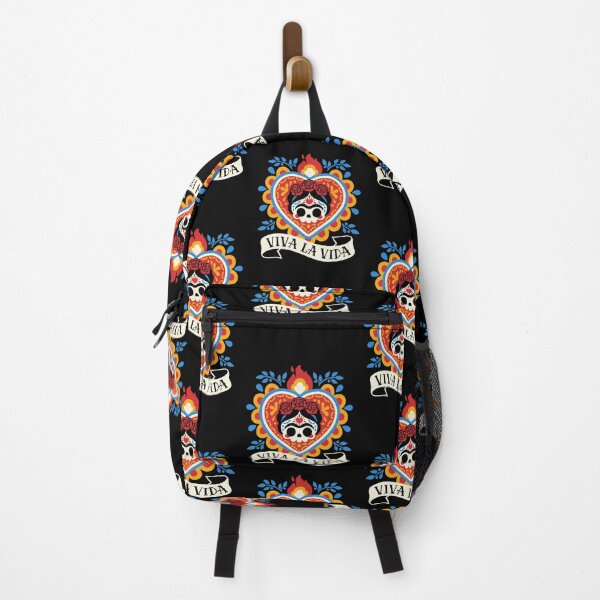 Aperçu de l'œuvre Calavera Frida sagrado corazon créée et vendue par NemiMakeit.