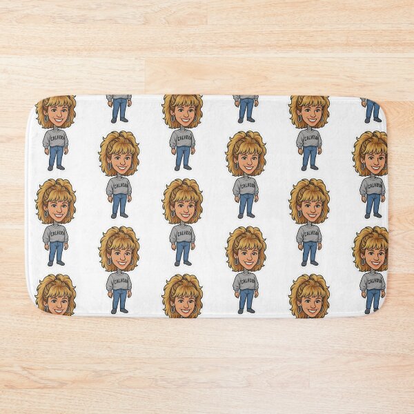 Item preview, Debbie Gibson Bobblehead Die-Cut Sticker designed and sold by CleverCulture.