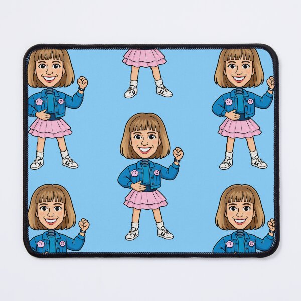 Item preview, Debbie Gibson Bobblehead Die-Cut Sticker designed and sold by CleverCulture.