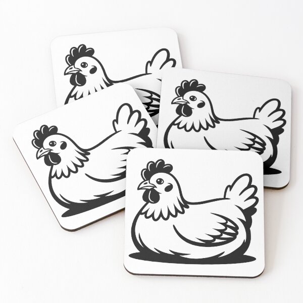 Item preview, Chicken Laying Down designed and sold by theartfulaspie.