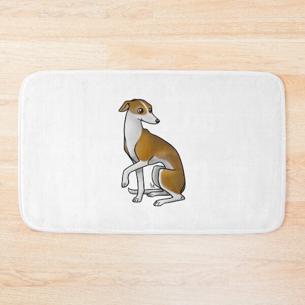 Item preview, Dog - Italian Greyhounds - Sable and White designed and sold by Jennifer Stolzer.