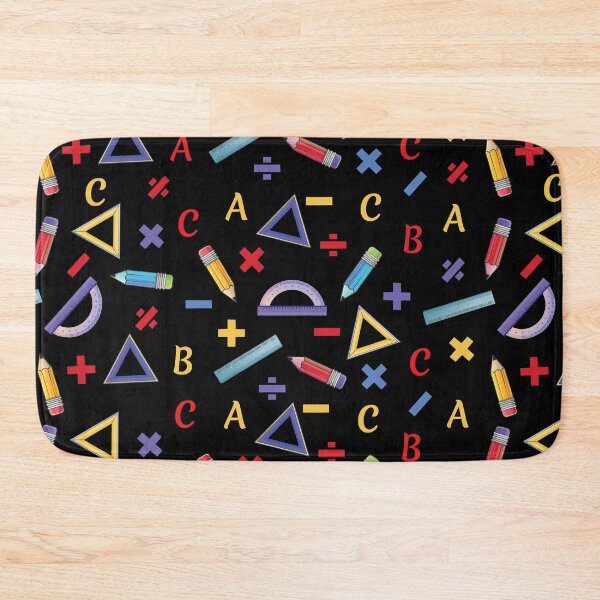 Item preview, WELCOME BACK TO SCHOOL- PATTERN -  MATH TOOLS designed and sold by Gihan-Design.