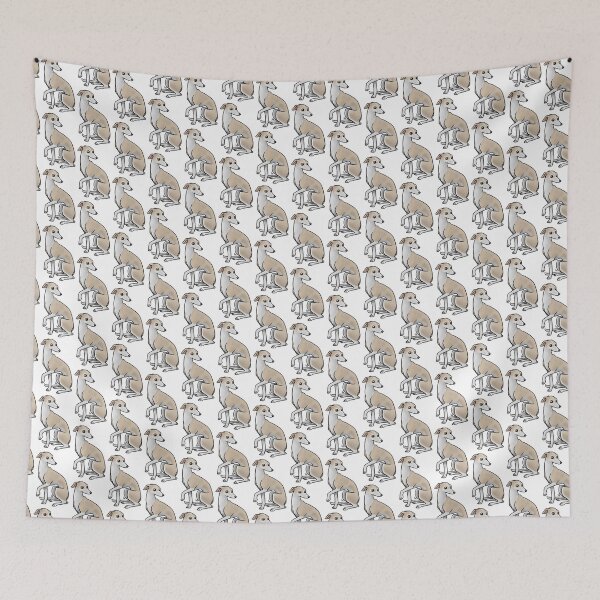 Item preview, Dog - Italian Greyhounds - Fawn and White designed and sold by Jennifer Stolzer.