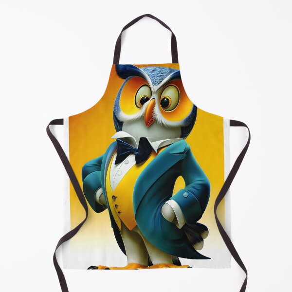 Item preview, Stylish Owl in a Tuxedo Ready for a Celebration designed and sold by Artessie.