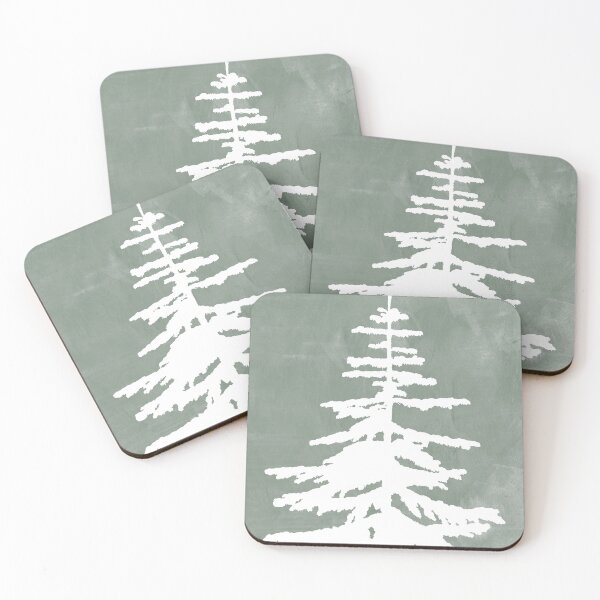 Item preview, Sage Green Christmas Tree designed and sold by ArticraftShop.