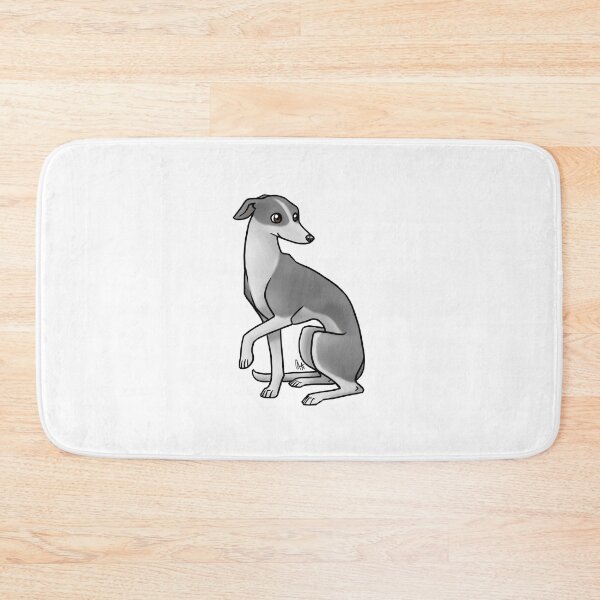 Item preview, Dog - Italian Greyhounds - Blue and White designed and sold by Jennifer Stolzer.