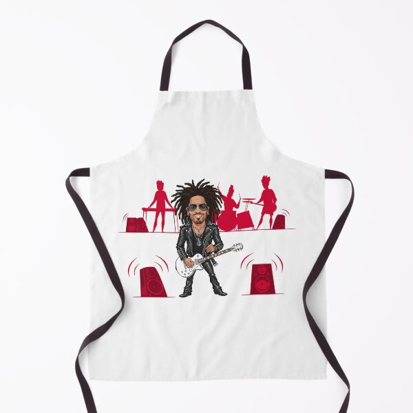Item preview, Funny caricature of Lenny Kravitz with his band designed and sold by vectorlove.
