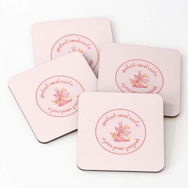 Item preview, protect coral reefs designed and sold by stickersbyerins.