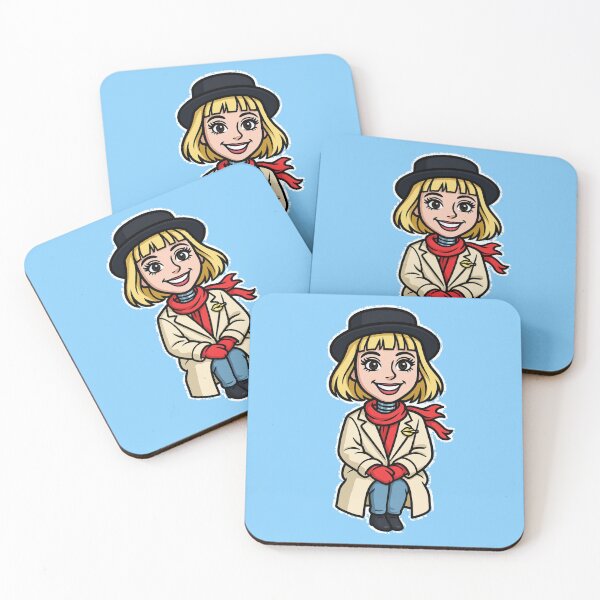 Item preview, Debbie Gibson Bobblehead Die-Cut Sticker designed and sold by CleverCulture.