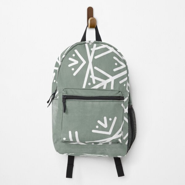 Item preview, Sage Green Christmas Snowflake designed and sold by ArticraftShop.