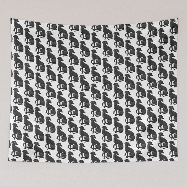 Item preview, Dog - Italian Greyhounds - Black designed and sold by Jennifer Stolzer.