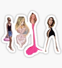 SKINNY LEGENDS SHOOK SKINNY MARIAH IS SKINNY MARIAH CAREY PARODY MEME STICKER STAN WENDY BRITNEY Y2K BEY Sticker