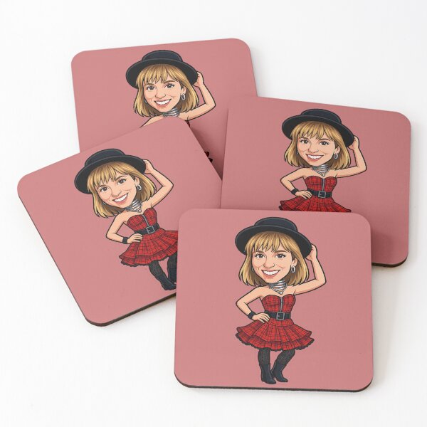 Item preview, Debbie Gibson Bobblehead Die-Cut Sticker designed and sold by CleverCulture.