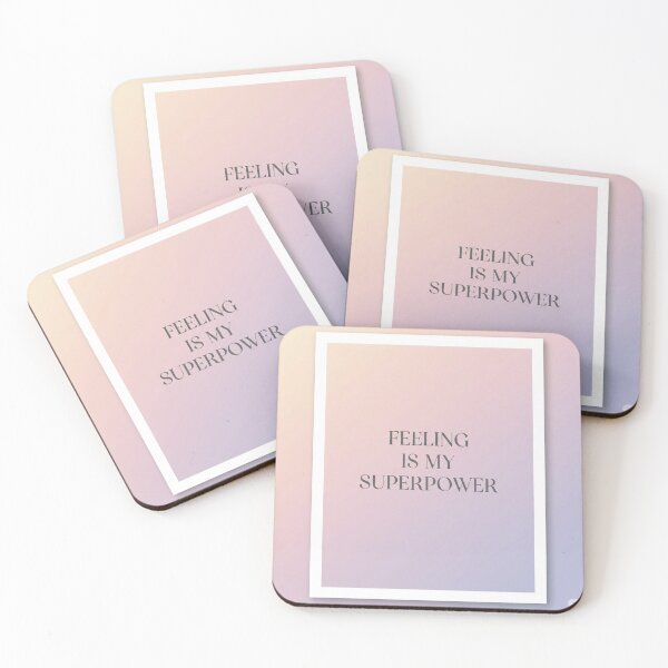 Item preview, Feeling is My Superpower - Empath Affirmation designed and sold by GabrielaNavas.